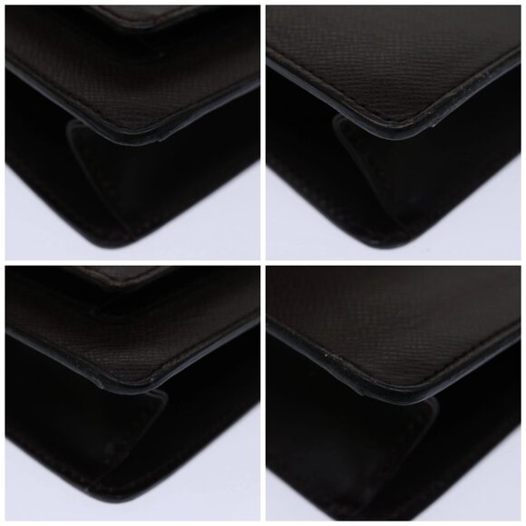 LOUIS VUITTON Taiga Monceau 28 Hand Bag 2way Acajou - Picture 16 of 16